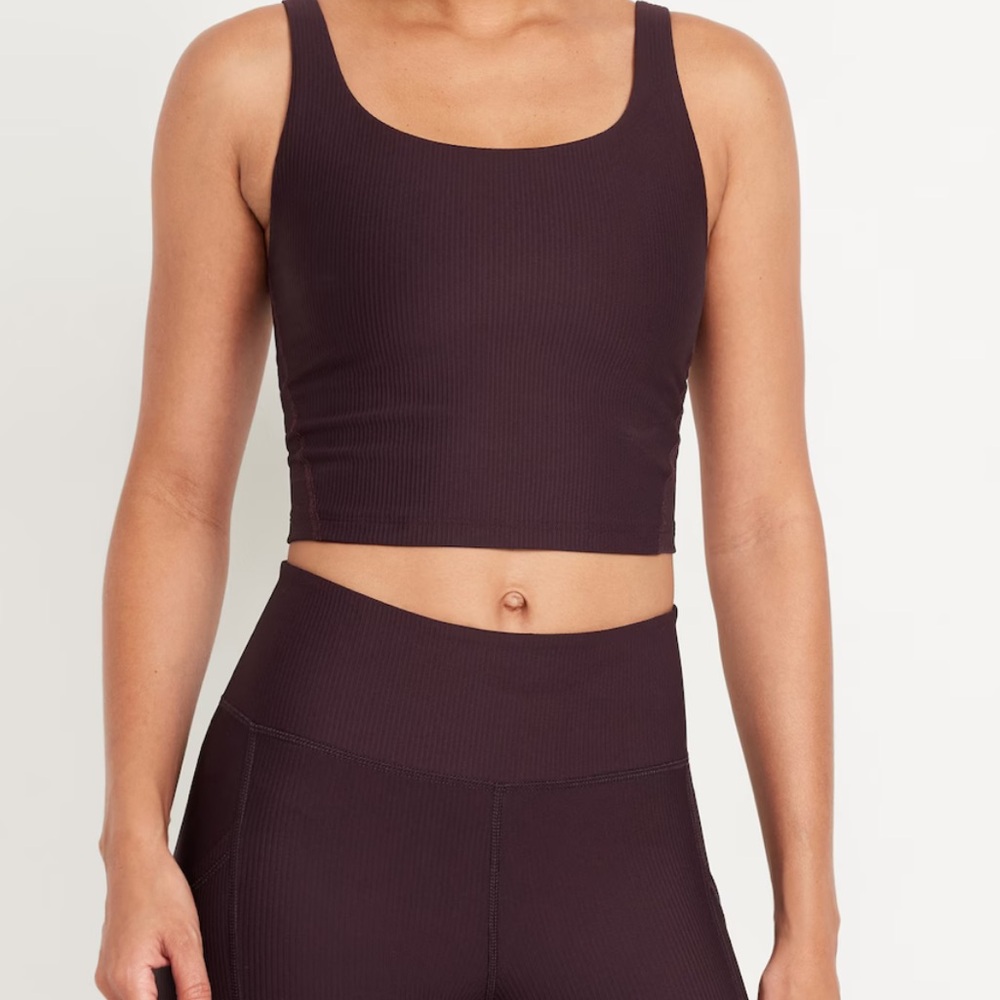 NWT Ribbed Crop Top - Picture 4 of 5